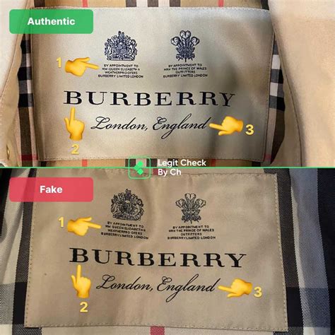 burberrys fake or real|how to authenticate burberry.